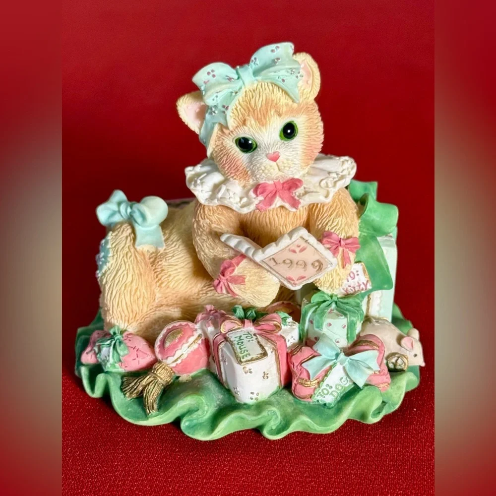 VTG ~ Enesco Calico Kittens 1999